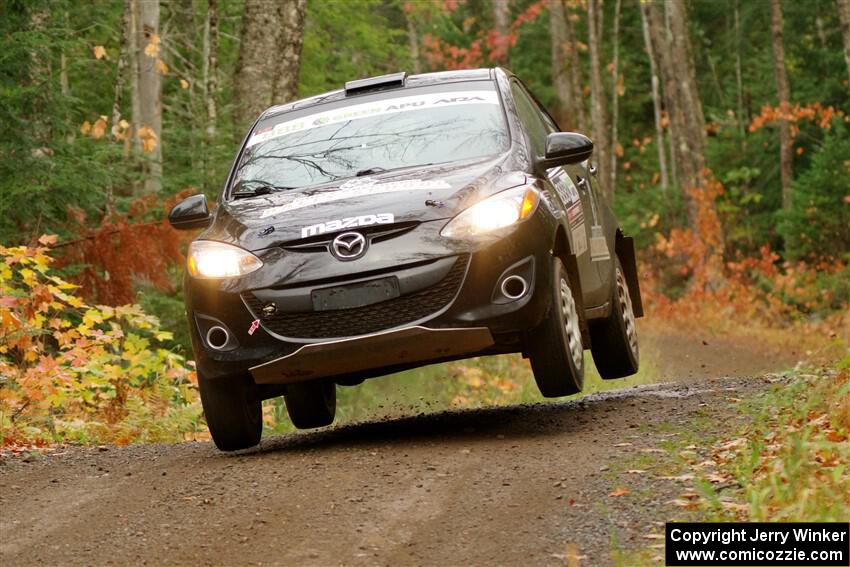 Tommy Cadwalader / Stefan Trajkov Mazda 2 on SS9, Al's Playground I.