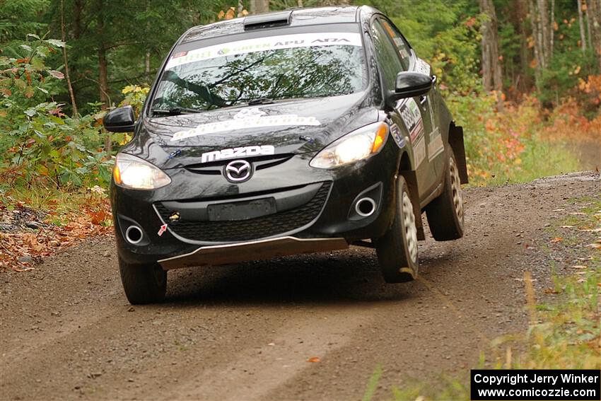 Tommy Cadwalader / Stefan Trajkov Mazda 2 on SS9, Al's Playground I.
