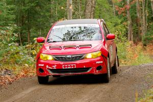 Jess Davids / Ethan Curtis Subaru Impreza on SS9, Al's Playground I.