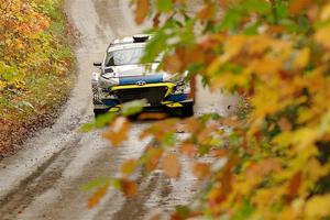 Enda McCormack / Sean McCormack Hyundai i20 R5 on SS13, Trouble.