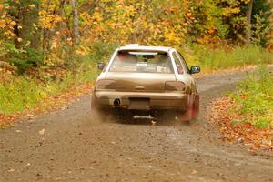 Aidan Hicks / John Hicks Subaru Impreza Wagon on SS13, Trouble.