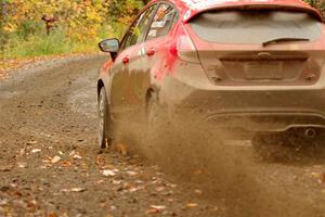 Sean Donnelly / Zach Pfeil Ford Fiesta ST on SS13, Trouble.