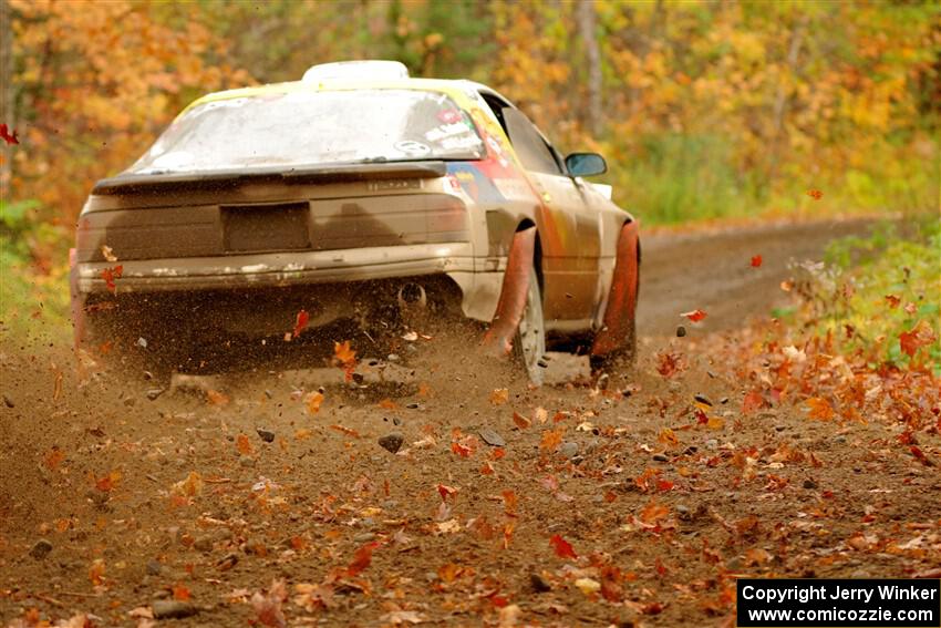 Kevin Schmidt / Kyle Roberts Mazda RX-7 on SS13, Trouble.