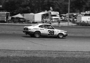 Roger Mandeville took home the runner up spot in the IMSA RS race in his Mazda RX-3.