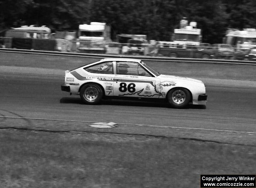Irv Hoerr took home third spot in the IMSA RS race in his AMC Spirit.