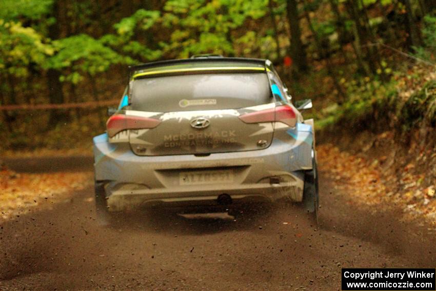 Enda McCormack / Sean McCormack Hyundai i20 R5 on SS16, Mount Marquette.