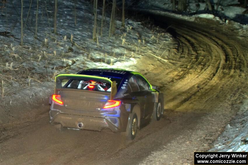 Brandon Semenuk / Keaton Williams Subaru WRX ARA24 on SS2, Soden-Blue Lake I.