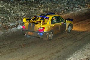 Tom Mayer / Karl Mayer Subaru WRX on SS2, Soden-Blue Lake I.