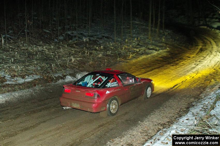 Rob Dupree / Zack Goldstein Mitsubishi Eclipse GSX on SS2, Soden-Blue Lake I.