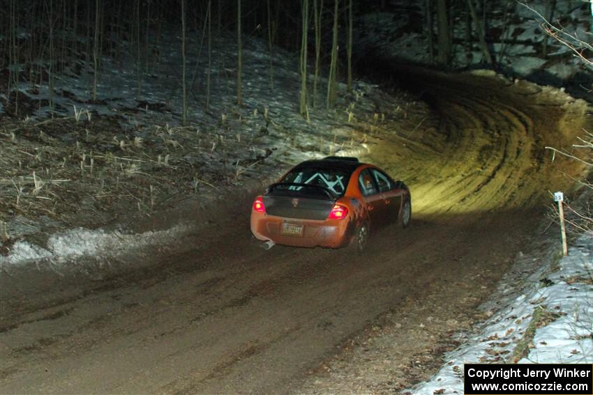 Alan Edwards / Dan Baker Dodge Neon on SS2, Soden-Blue Lake I.
