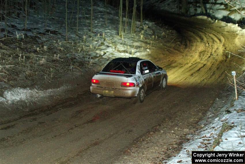 Andy Didorosi / Stefan Trajkov Subaru Impreza on SS2, Soden-Blue Lake I.