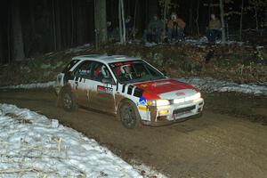 Haowen Chu / Roderik Jones Subaru Impreza Wagon on SS2, Soden-Blue Lake I.