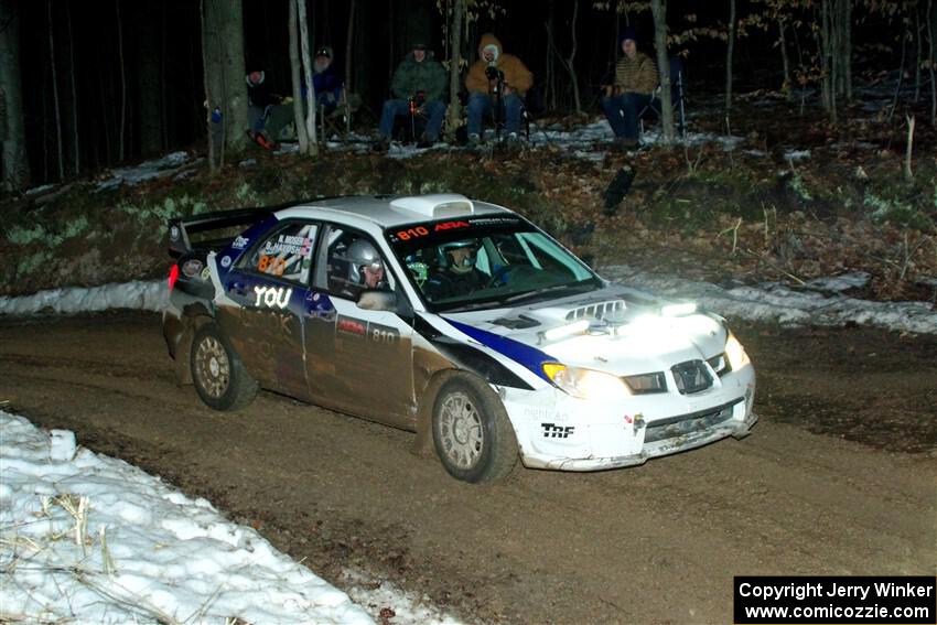 Brad Hayosh / Neil Moser Subaru WRX STi on SS2, Soden-Blue Lake I.