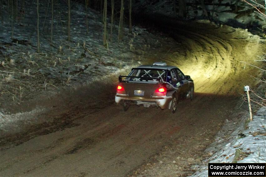 Brad Hayosh / Neil Moser Subaru WRX STi on SS2, Soden-Blue Lake I.