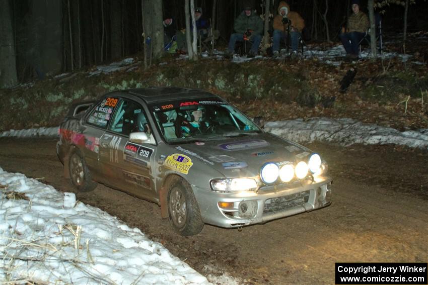 Madelyn Tabor / Sophia McKee Subaru Impreza 2.5RS on SS2, Soden-Blue Lake I.