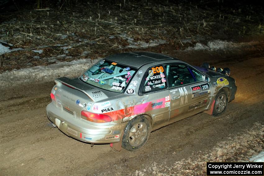 Madelyn Tabor / Sophia McKee Subaru Impreza 2.5RS on SS2, Soden-Blue Lake I.