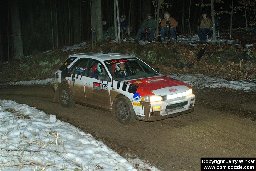 Haowen Chu / Roderik Jones Subaru Impreza Wagon on SS2, Soden-Blue Lake I.