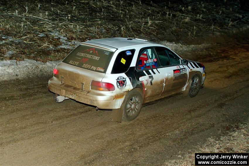 Haowen Chu / Roderik Jones Subaru Impreza Wagon on SS2, Soden-Blue Lake I.