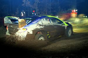 Brandon Semenuk / Keaton Williams Subaru WRX ARA24 finishes SS6, Quinnan-Sage Creek II.
