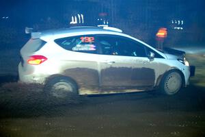 Javier Olivares / K.J. Miller Ford Fiesta Rally3 finishes SS6, Quinnan-Sage Creek II.