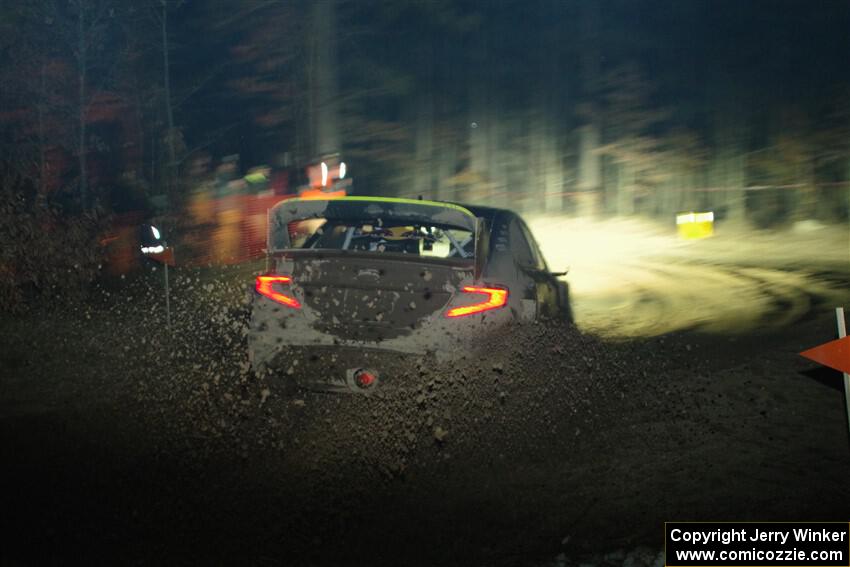 Brandon Semenuk / Keaton Williams Subaru WRX ARA24 finishes SS6, Quinnan-Sage Creek II.