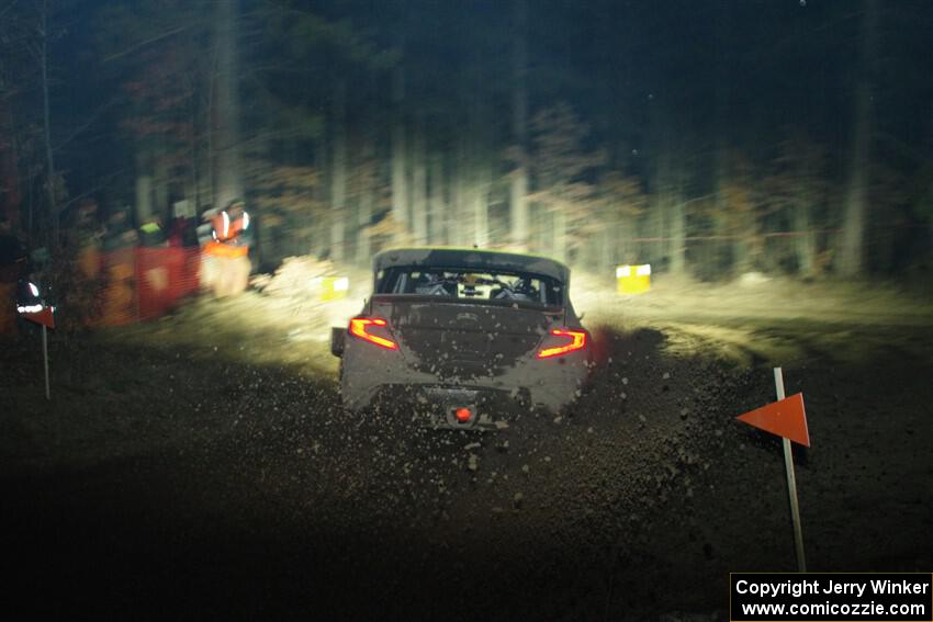 Brandon Semenuk / Keaton Williams Subaru WRX ARA24 finishes SS6, Quinnan-Sage Creek II.