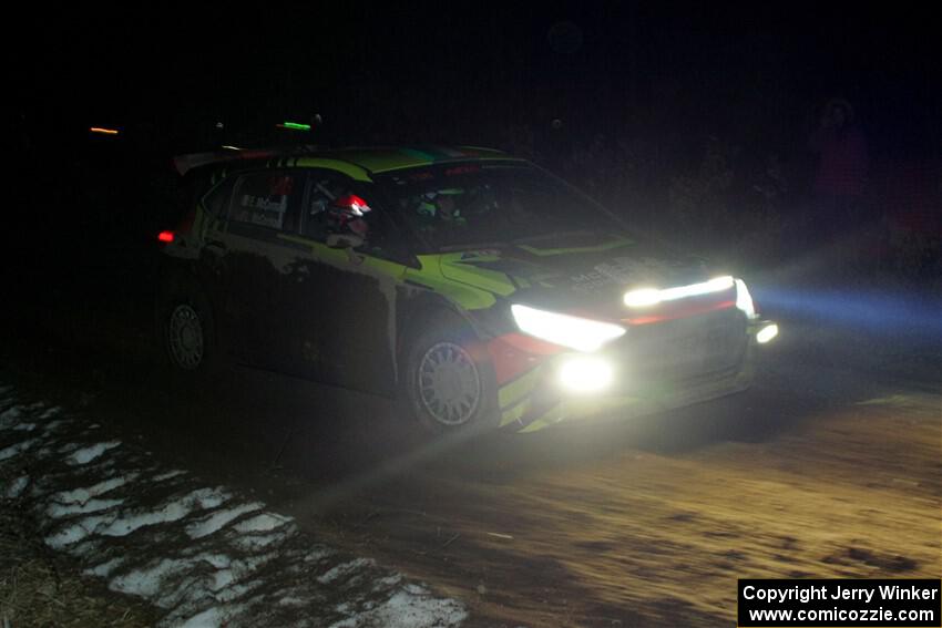 Enda McCormack / Liam McCormack Hyundai i20 N Rally2 finishes SS6, Quinnan-Sage Creek II.
