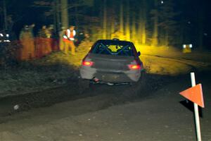 Mark Piatkowski / Aris Mantopoulos Subaru Impreza 2.5RS finishes SS6, Quinnan-Sage Creek II.