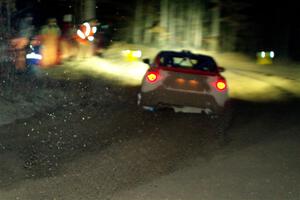 Santiago Iglesias / R.J. Kassel Subaru BRZ finishes SS6, Quinnan-Sage Creek II.