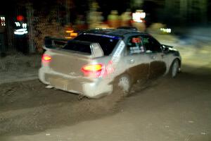 Scott Crouch / Ryan Scott Subaru WRX finishes SS6, Quinnan-Sage Creek II.