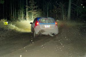Mark Tabor / Kathryn Hansen Ford Fiesta ST finishes SS6, Quinnan-Sage Creek II.