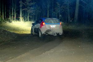 Mark Tabor / Kathryn Hansen Ford Fiesta ST finishes SS6, Quinnan-Sage Creek II.