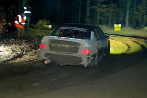 Mike Cessna / Jamie Lambert BMW M3 finishes SS6, Quinnan-Sage Creek II.