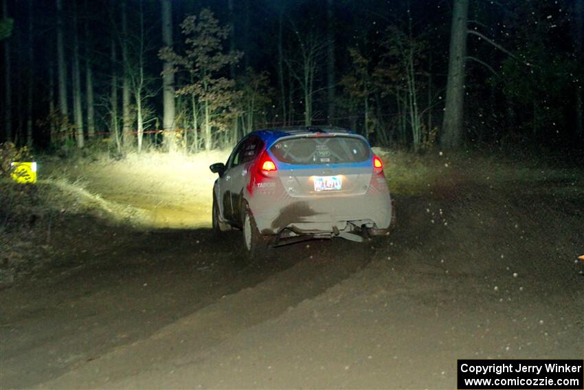 Mark Tabor / Kathryn Hansen Ford Fiesta ST finishes SS6, Quinnan-Sage Creek II.