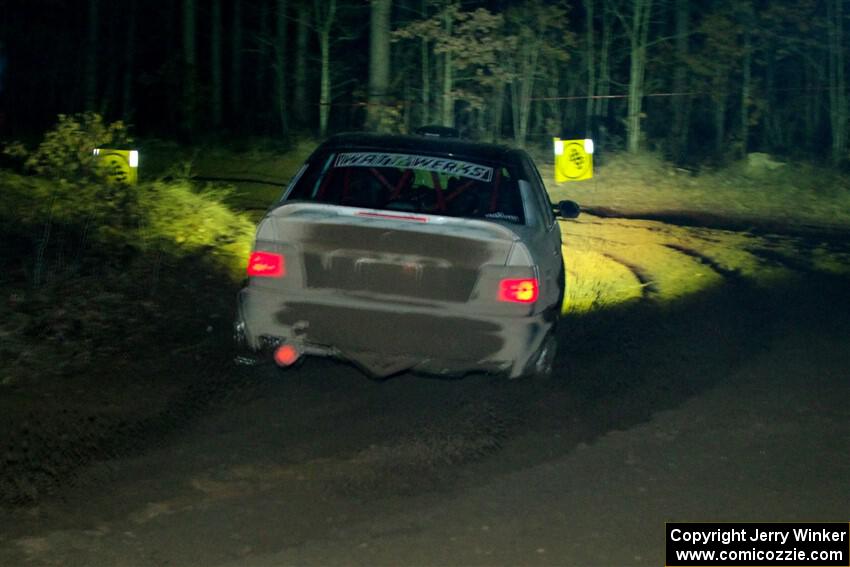 Mike Cessna / Jamie Lambert BMW M3 finishes SS6, Quinnan-Sage Creek II.