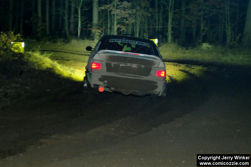 Mike Cessna / Jamie Lambert BMW M3 finishes SS6, Quinnan-Sage Creek II.