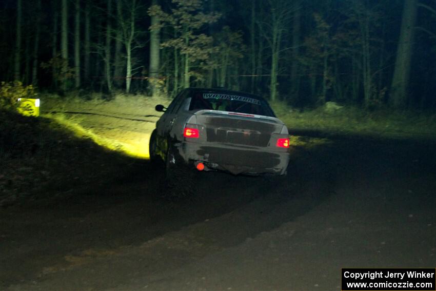 Mike Cessna / Jamie Lambert BMW M3 finishes SS6, Quinnan-Sage Creek II.
