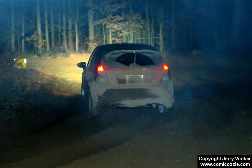 Sean Donnelly / Zach Pfeil Ford Fiesta ST finishes SS6, Quinnan-Sage Creek II.