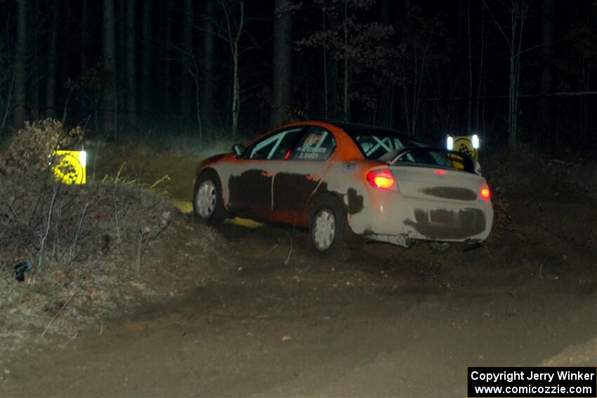 Alan Edwards / Dan Baker Dodge Neon finishes SS6, Quinnan-Sage Creek II.