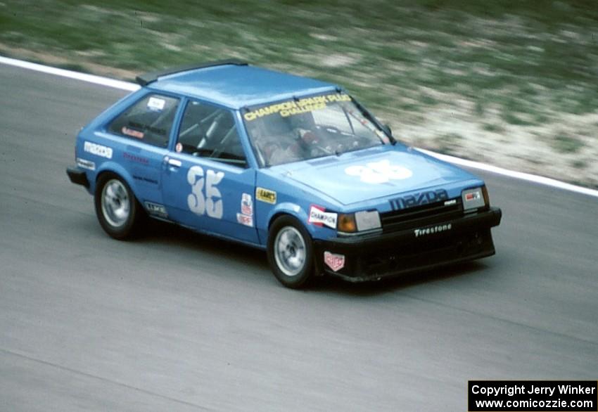 Chuck Ulinski - Mazda GLC (IMSA RS race)