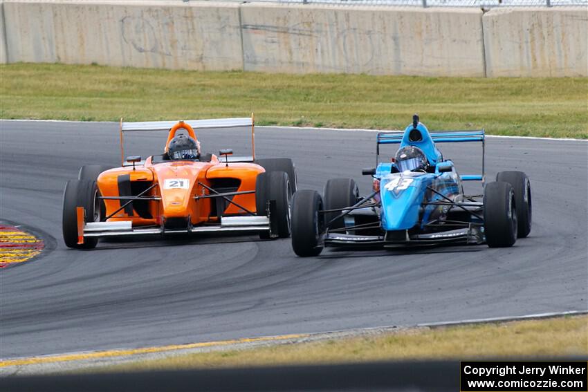 Shane Prieto's Firman RFR 1000 and Tonis Kasemets' Swift 016.a