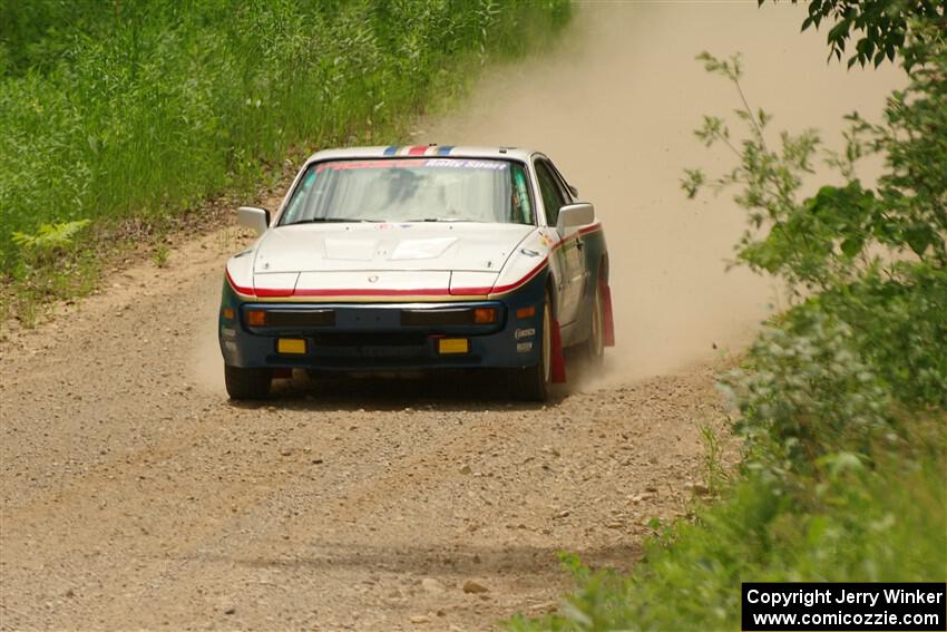 Kris Pfotenhauer / Lynn Hartman Porsche 944 on SS1, Camp 3 North.