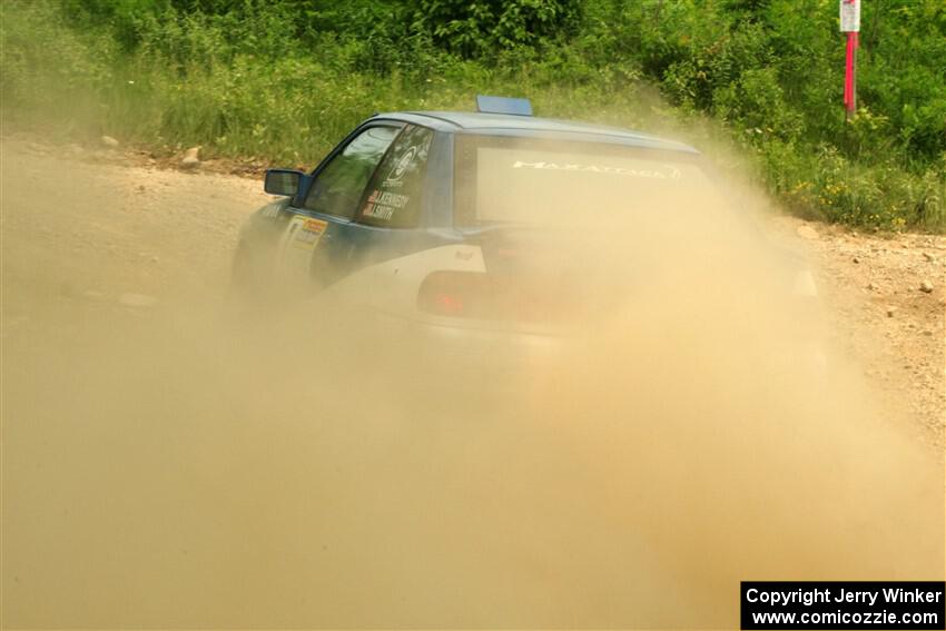 Jacob Kennedy / James Smith Ford Escort GT on SS2, Skunk Creek.