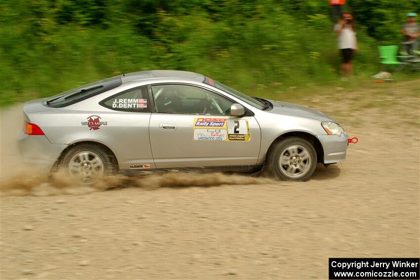 Derek Denti / Josh Remmetter Acura RSX on SS3, Woodtick Hollow.