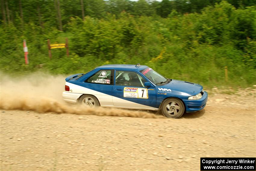 Jacob Kennedy / James Smith Ford Escort GT on SS3, Woodtick Hollow.