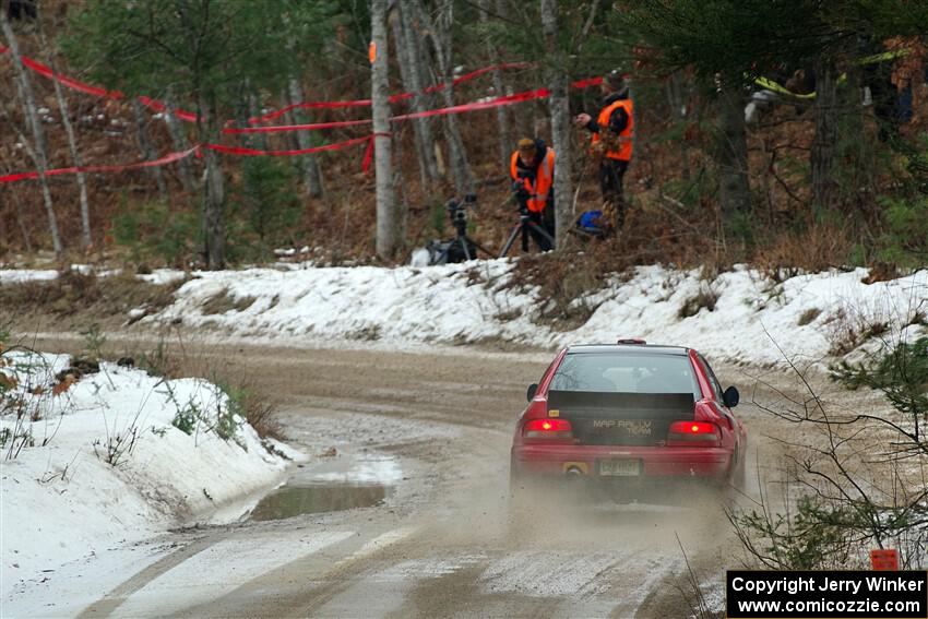 Mark Piatkowski / Aris Mantopoulos Subaru Impreza 2.5RS on SS7, Hunters-McCormick Lake I.