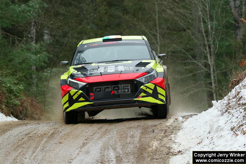 Enda McCormack / Liam McCormack Hyundai i20 N Rally2 on SS7, Hunters-McCormick Lake I.
