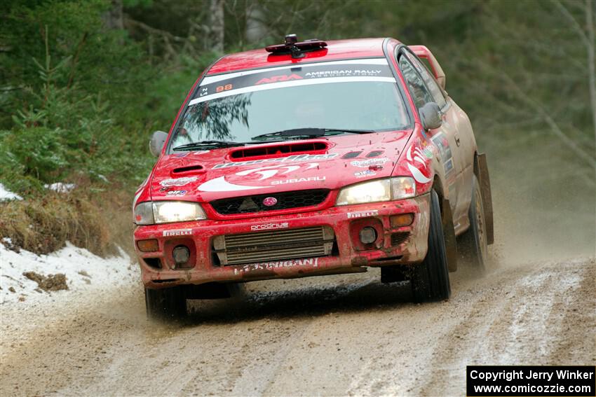 Ele Bardha / Corrina Roshea Subaru WRX STi on SS7, Hunters-McCormick Lake I.