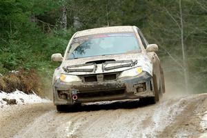 Tim Wickberg / Bryce Proseus Subaru WRX STi on SS7, Hunters-McCormick Lake I.