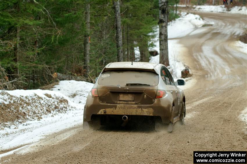 Tim Wickberg / Bryce Proseus Subaru WRX STi on SS7, Hunters-McCormick Lake I.
